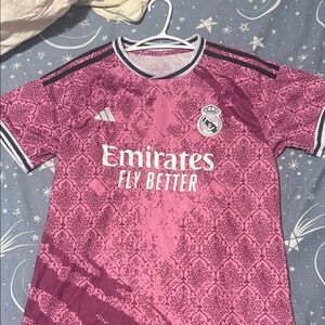 Adidas Pink Soccer Jersey